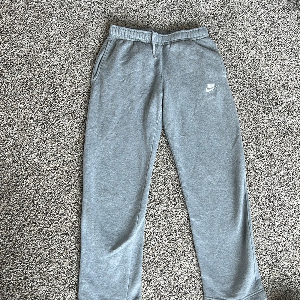 Nike sweatpants, size small mens, grey